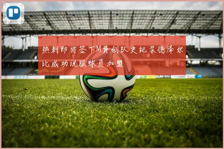 热刺即将签下M费创队史纪录德泽尔比成功说服球员加盟